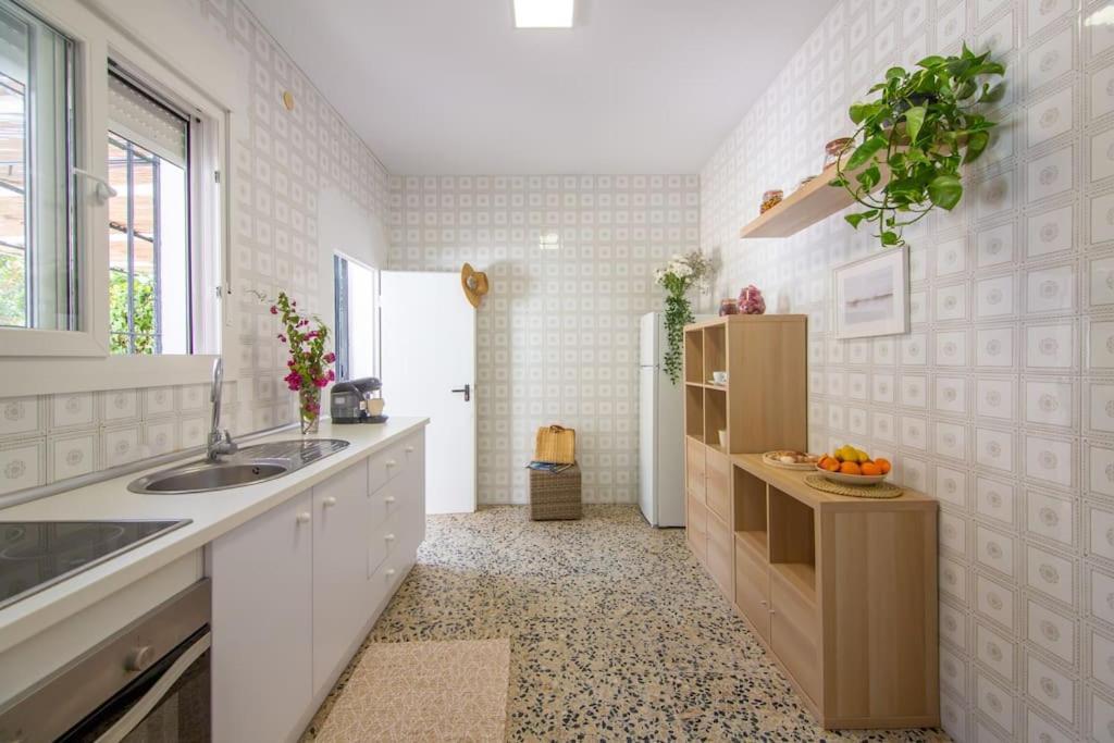 ロス・カーニョス・デ・メカ Casa De Meca, A 100M De La Playaヴィラ エクステリア 写真